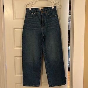 Madewell Perfect Vintage Wide-Leg Crop Jean